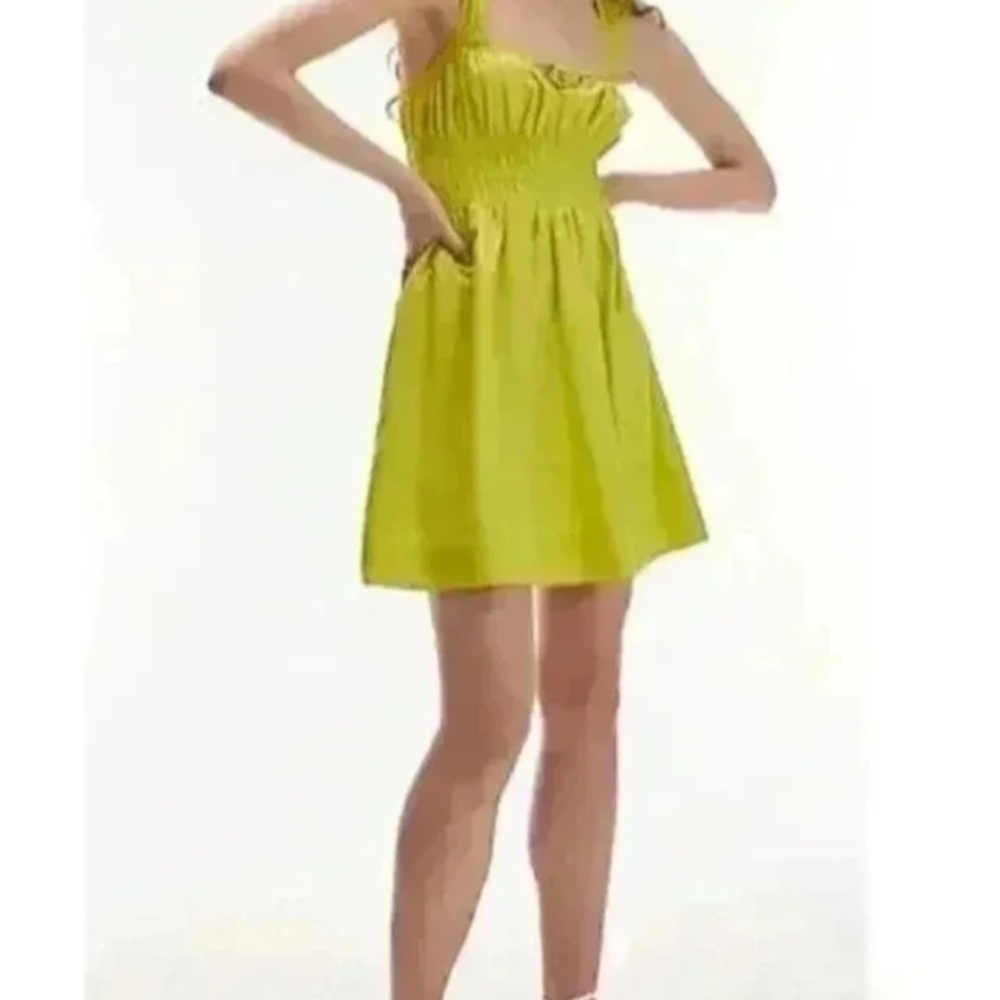Topshop Lime Mini Dress NWT